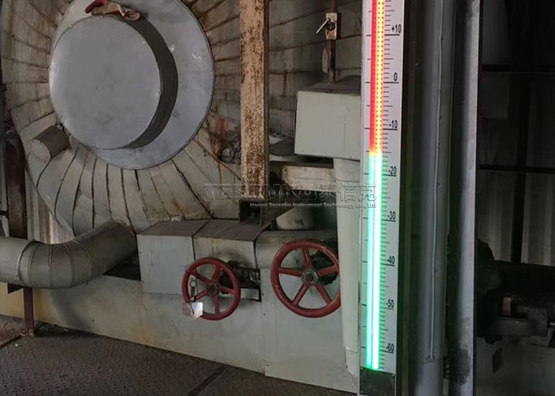 泰信克儀表--高壓智能磁敏電子雙色液位計(jì)應(yīng)用現(xiàn)場(chǎng)